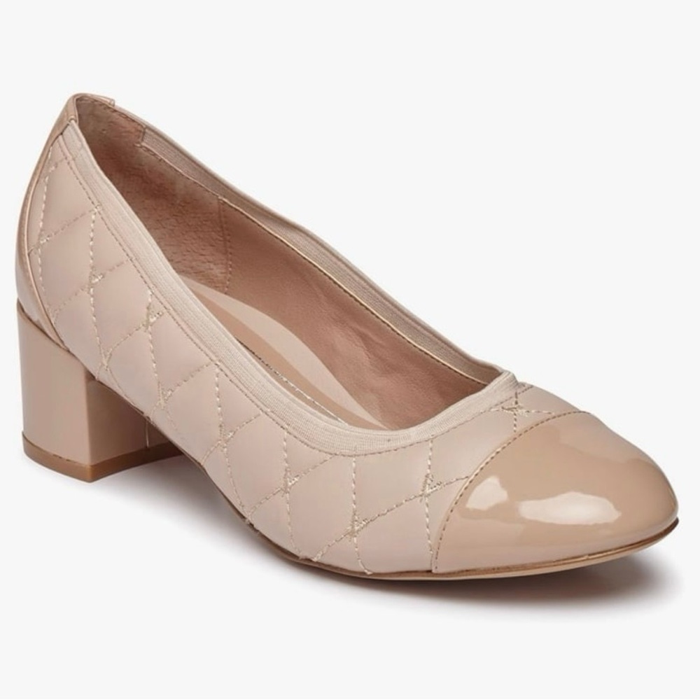 Bionic Ruby Nude heels 7.5